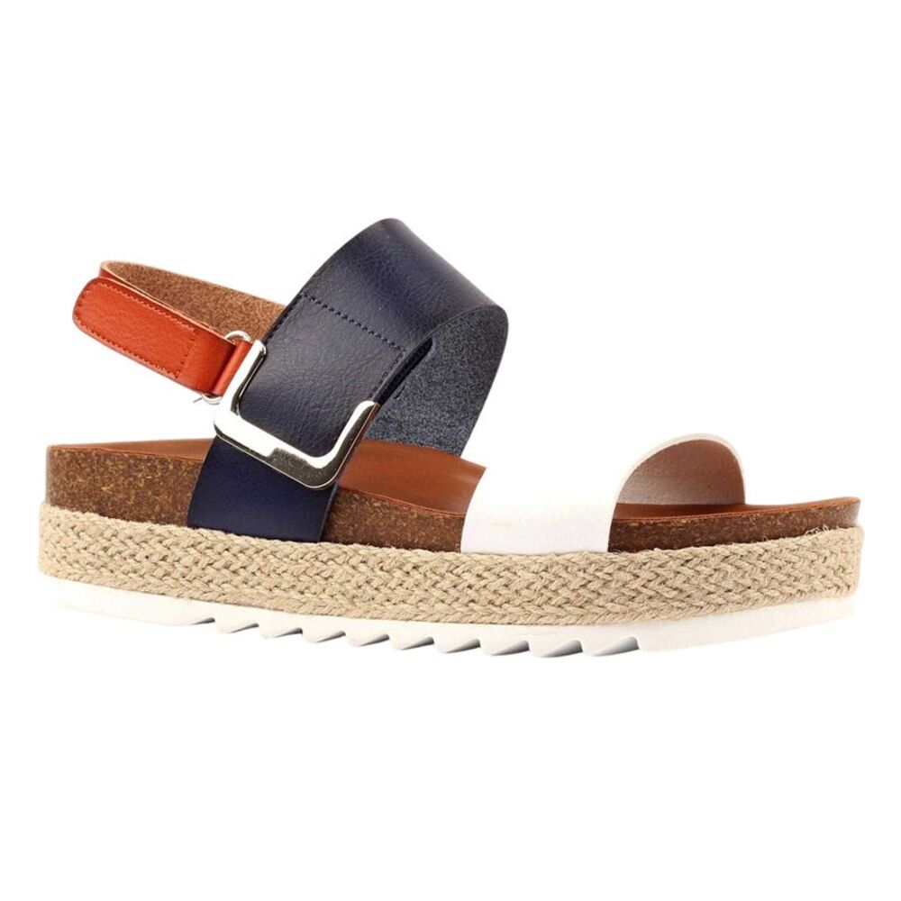 Lunar Womens/Ladies Deanna II Sandals / Navy